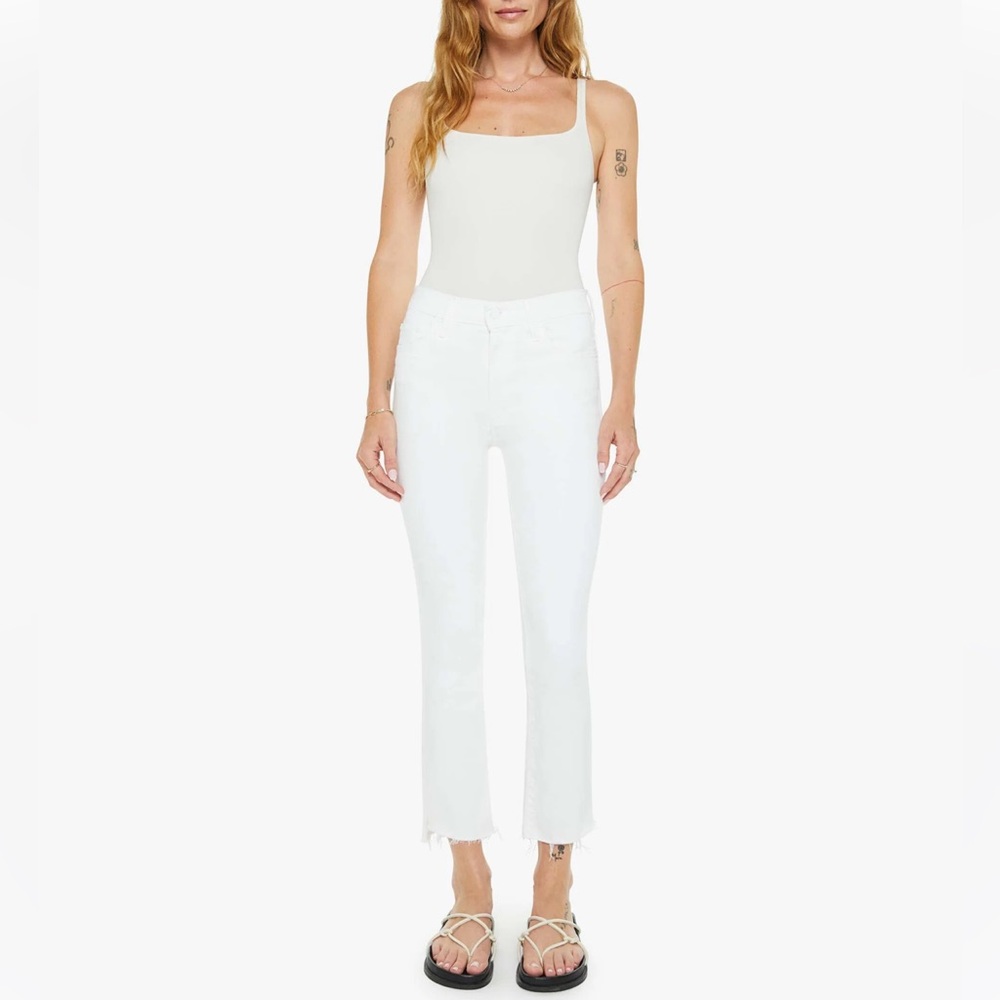 MOTHER Insider Crop Step Fray - Size 29